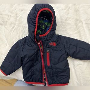 North Face Reversible Light Puffer Jacket for infant